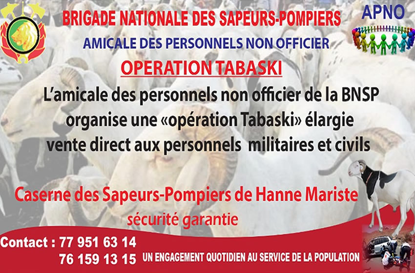 Opération Tabaski 2022